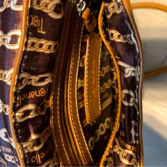 Tinganello 100% Buttery Leather Brown cross Body bag - Picture 5 of 8